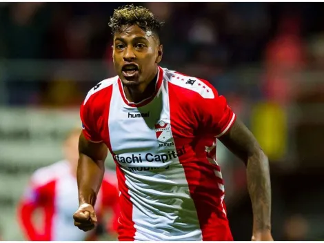 Con toda la confianza: Miguel Araujo anotó de cabeza para la victoria del FC Emmen y mandó saludos