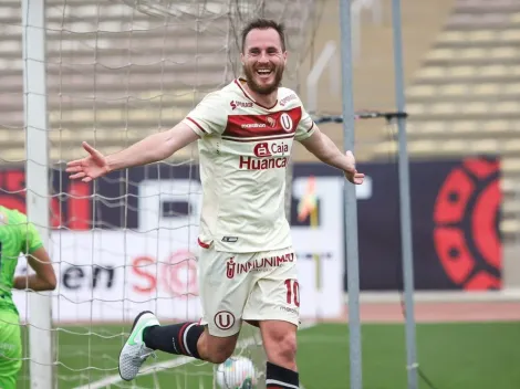 Novick anotó el 3-0 para Universitario ante César Vallejo tras gran jugada de Quinteros