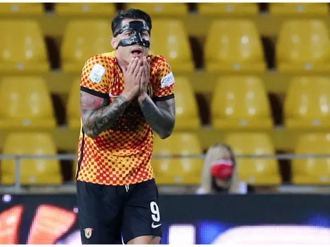 Lapadula compartió particular imagen por Halloween con clara referencia a Perú