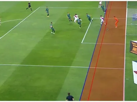 El audio del VAR en el gol anulado a Lapadula: "Ahí tenemos contacto"