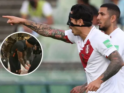 Gianluca Lapadula celebró los dos triunfos de la Selección Peruana a ritmo de piano