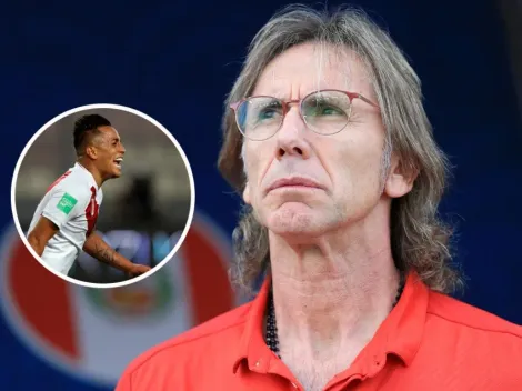 Gareca explicó el llamado constante de Cueva: "Siempre pide la pelota y nunca se esconde"