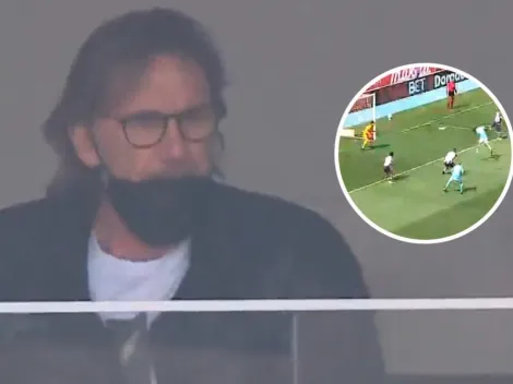 Así reaccionó Ricardo Gareca tras gran falló de Alejandro Hohberg en la final