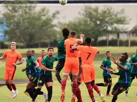 Raziel García tuvo sus primeros minutos en amistoso de Deportes Tolima