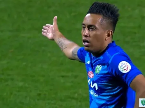 Christian Cueva desconcertado: árbitro le mostró roja directa tras revisión del VAR