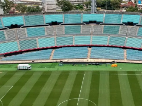 ¡Imponente! Así luce el estadio Centenario a horas del duelo entre Uruguay y Perú