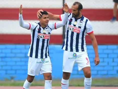 Concha adelantó a Alianza con un espectacular golazo de tres dedos