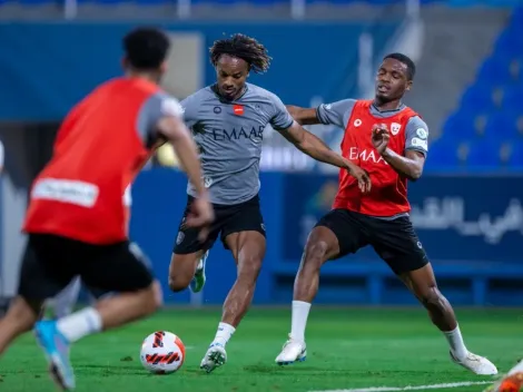 André Carrillo volvió a entrenar con Al-Hilal y podría tener minutos este fin de semana