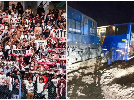 Tragedia en la carretera: bus con hinchas de la 'U' se estrelló con un tren