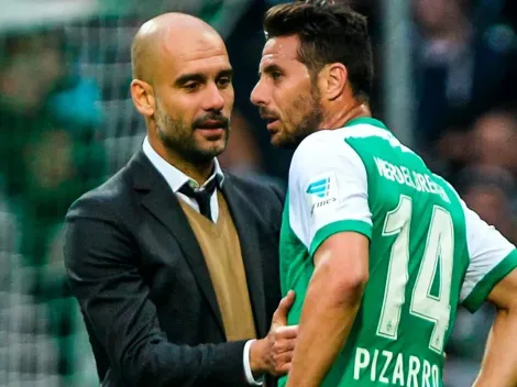 Por su gran amistad: Pizarro habló sobre la presencia de Guardiola en su despedida