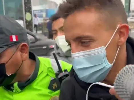 Diego Bounanotte y sus primeras declaraciones en su llegada a Lima