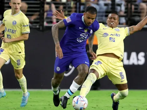 Con Pedro Aquino, América cayó 2-1 ante el Chelsea