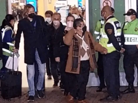 Ricardo Gareca llegó a Lima para realizar su conferencia de prensa