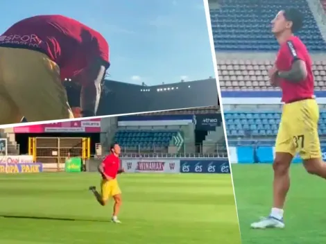 El primer día de Lapadula en Cagliari: cómo entrenó y qué número usó