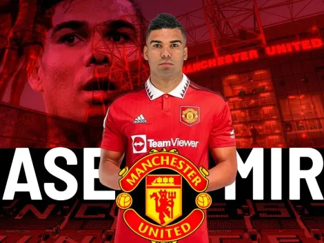 ¡Oficial! Casemiro dejó el Real Madrid y es nuevo jugador del Manchester United