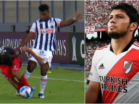 Robert Rojas, jugador que Aldair Rodríguez lesionó en la Libertadores, tendría una recaída