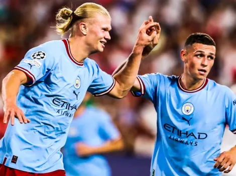 City atropella al Sevilla con doblete de Haaland por Champions