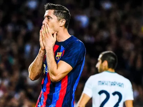 Lewandowski salva al Barcelona del horror ante Inter por Champions