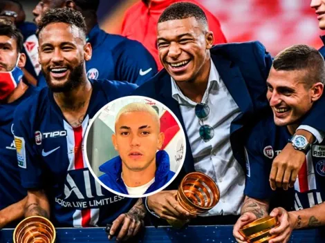 La sacó del baúl: Deza compartió foto con actual crack del PSG