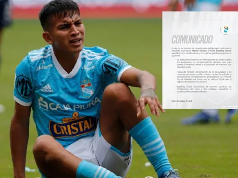 Sporting Cristal se pronunció tras la denuncia de la expareja de Martín Távara