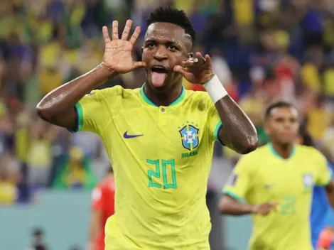 Ya gana Brasil a Corea del Sur, con gol de Vinicius