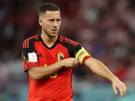 Eden Hazard renunció a la Selección de Bélgica