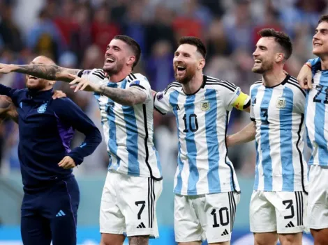 La reacción de Lionel Messi tras llegar a la Final del Mundial