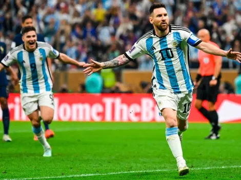 Engañó a todos: así definió Messi para el 1-0 de Argentina ante Francia