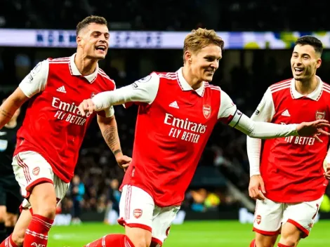 Arsenal cerca del título de la Premier: venció a Tottenham con contundencia