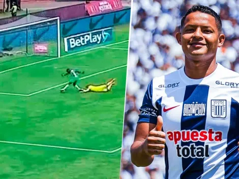 Vílchez se equivocó feo en salida y Alianza recibió un golazo