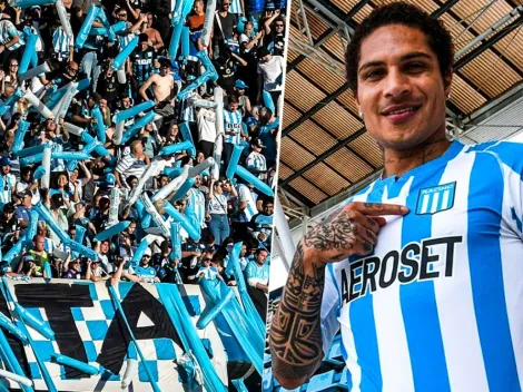 Guerrero en Racing: hinchas recibieron desafortunada noticia