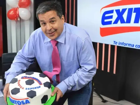 Reconocido periodista deportivo acepta su hinchaje y destruye a su club