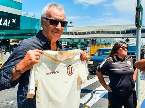 Fossati llegó a Lima y dejó un recado a la hinchada de la 'U'