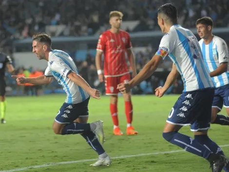 Racing Club con Paolo Guerrero en cancha le ganó a Huracán