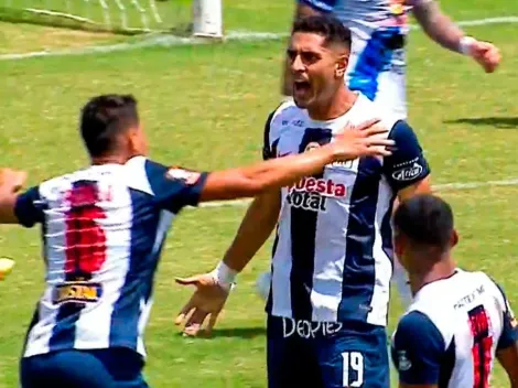 Sabbag marcó golazo para el 1-0 de Alianza ante Sullana