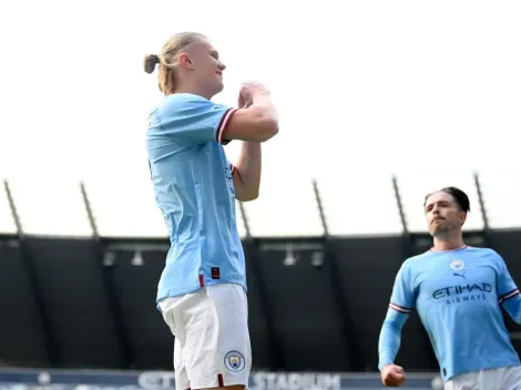 Erling Haaland marca doblete y Manchester City derrota al Leicester