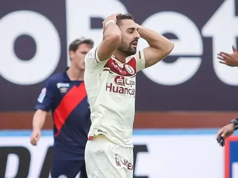 La 'U' ´perdió a su figura minutos antes de su duelo contra Cristal 