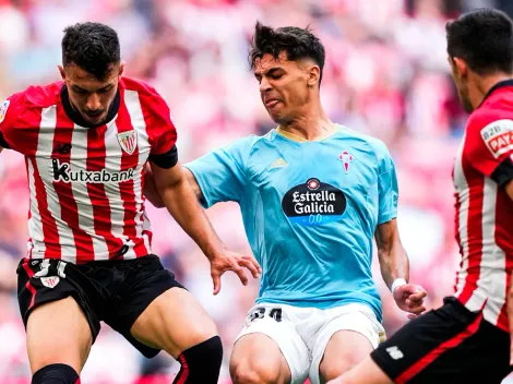 Sin Tapia: Celta no pudo ante Athletic por LaLiga