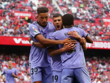 Real Madrid superó por la mínima diferencia al Sevilla