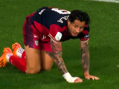 "No lo saco ni loco": Lapadula salió y narradores enloquecieron