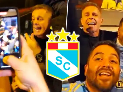 Julinho festejó con barra de Cristal y realizó llamativa promesa por Libertadores