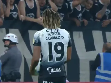 André Carrillo anotó para Corinthians, pero no le alcanzó y deberá jugar Copa Sudamericana