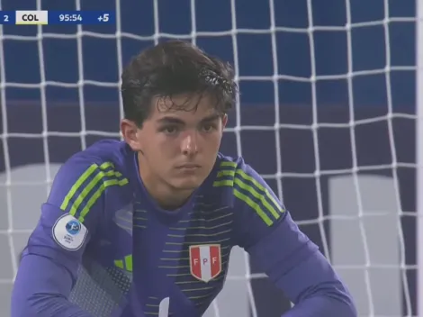 La Selección Peruana perdió ante Colombia en el Sudamericano Sub 17