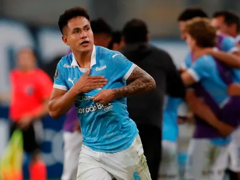 Así fue el golazo de Pretell para el empate de Cristal 1-1 ante Palmeiras