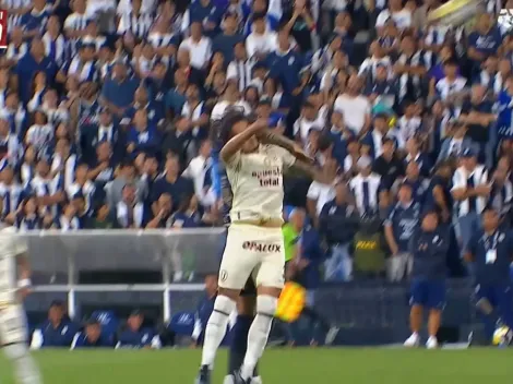 VIDEO: el brutal codazo de Paolo Guerrero a Williams Riveros que indignó a todo Universitario