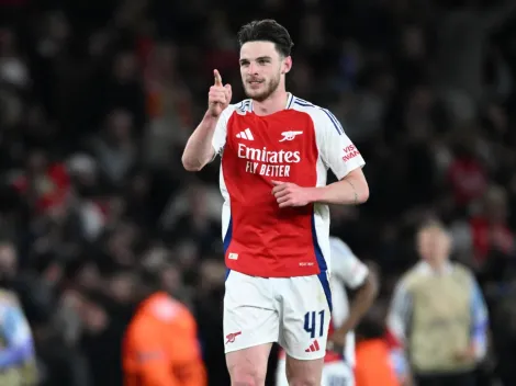 Arsenal le dio un duro golpe al Real Madrid gracias a dos joyas de tiro libre de Declan Rice