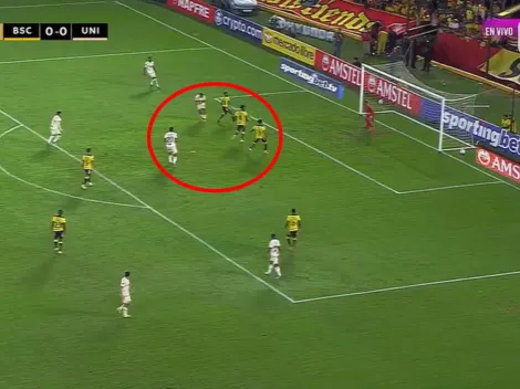 VIDEO: Edison Flores marca el gol de Universitario contra Barcelona por Copa Libertadores