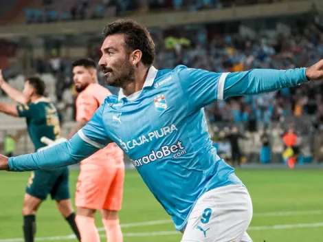 Cauteruccio marcó doblete en el Cristal vs. Bolívar