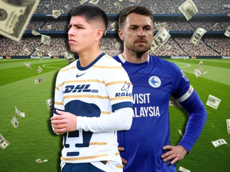 Mientras Piero Quispe gana 50 mil dólares, el sueldo de Aaron Ramsey en Pumas