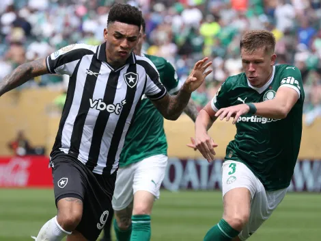 Qué canal pasa Botafogo vs. Palmeiras por la fecha 20 del Brasileirao 2025